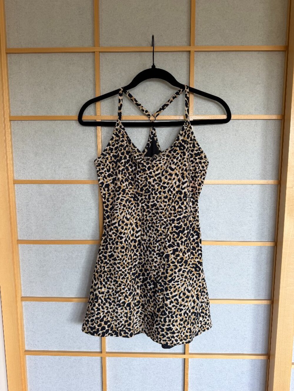 Outdoor Voices Exercise Dress - Leopard print - XS